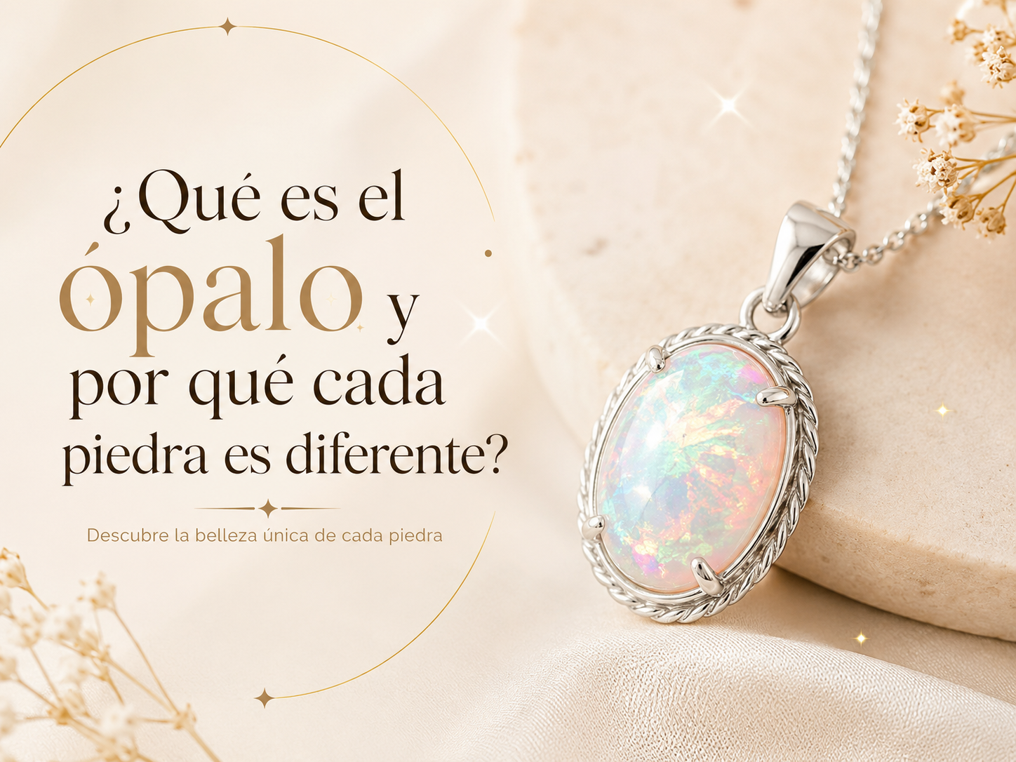 ¿Qué es el ópalo y por qué cada piedra es diferente?