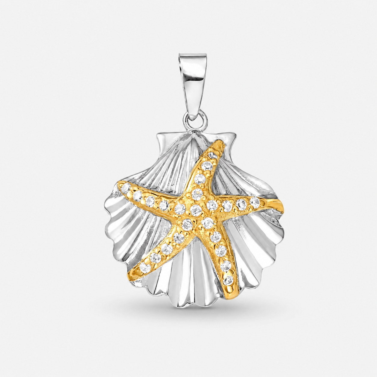 Charm Concha y estrella de Mar