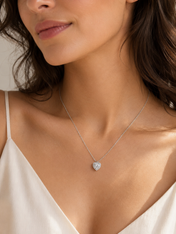 Heart Bright (Cadena con dije)
